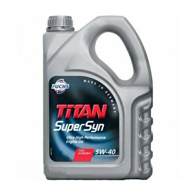 Олива моторна Titan SUPERSYN 5W-40 SL 5л (600930844, 600484521) 601425745 фото
