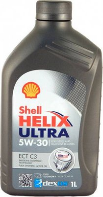 Олива моторна Shell Helix Ultra ECT C3 5W-30 1л (550049781) 550042844 фото