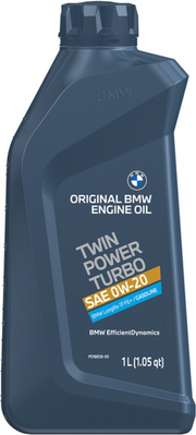 Олива моторна BMW 0W-20 TwinPower Turbo Longlife-17FE+ 1л 83212463697 83212463697 фото