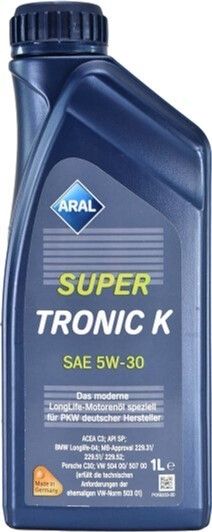 Олива моторна Aral Super Tronic K 5W-30 (15DBCB) 1л 15DBD0 фото